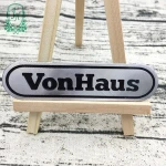 Metal car sticker custom 3D  emblems aluminum printing sticker