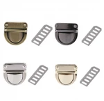 Metal Clasp Turn Lock Twist Lock for DIY Handbag Bag Purse Hardware Closure Bag Parts Accessories-- Cheap Price