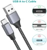 Metal High Speed Wholesale Type-c Data 2.0 Usb Type C 16ft(5m) Fast Charging Mobile Phone Cable
