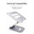 Import metal portable adjustable folding aluminum laptop bed table stand from China