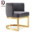 Import Milan Primrose velvet cushion stainless steel base wedding Lounge Chair from China