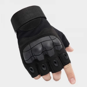 Military Army Tactical Gloves Mens Hard Knuckle Fingerless Gloves Bicycle Shooting Paintball Airsoft Motor Half Finger Gloves
