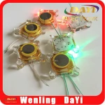 Mini led flash roller skate, shoes with light for the night, footwear accessories