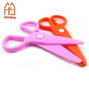 Mini Plastic blunt blade scissors