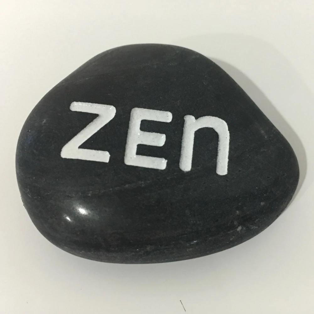 Mini size natural stone decorative zen garden stones