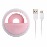 Mini USB Camera Selfie Ring Light LED Light Flash Phone