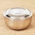 Import Mirror Polish Stainless Steel Shaving Soap Bowl Round with Lid from China