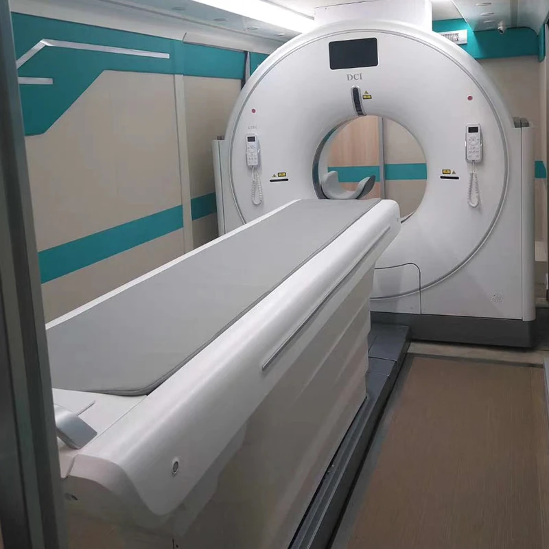 Mobile CT scanning examination equipment ambulance CT scan