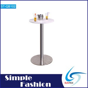 Modern artificial stone high bar table and chairs