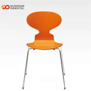 modern chairs with steel legs for restaurant Guangzhou furniture