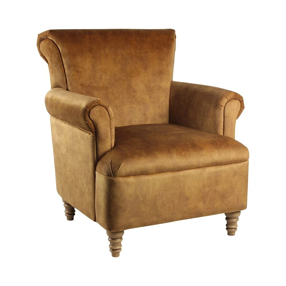 Modern Chaise Lounge Wood Furniture Design Corner Single Seat Fabric Baroque Upholstered Sofa