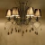 Import Modern fashion fabric Chandeliers light for project from China