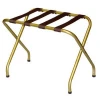 modern folding gold color hotel metal 36&quot; luggage rack