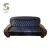 Import Modern furniture living room leather sofa set,navy blue real leather home furniture sofa from China