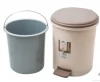Modern Indoor Plastic Trash Can 12L Household Garbage Can With Foot Pedal