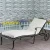 Modern Outdoor GardenSun Lounger Round Sun Bed Beach Bed Swimming Pool Chaise Lounge sunbed