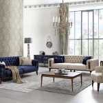 Modern Style Design Fabric Seating Room Furniture Set - High Quality Couch Set - Sofa Set - L05