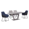 Modern Top Rated Home MDF Coffee Shop Restaurant Tables Dining Table and Chair set for 4