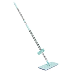 mop self-wash squeeze magic squeeze flat cutting mop hands free cleaning flatbed mop self-squeeze water