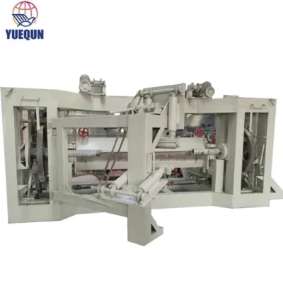 Most Advanced Face Veneer Peeling Machine with Spindle for Plywood Production Spindle Peeling Peeler Machine