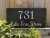 Import Most selling Beautifully Handcrafted and Customizable Slate Home Address Plaque from USA