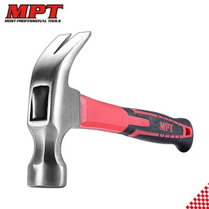 MPT 8OZ 16OZ Fiberglass Handle Claw Hammers