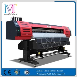 MT MTuTech Digital Sublimation I3200 Printhead Textile Roll To Roll Polyester Fabric Printing Machine