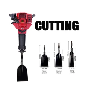 Multi-functional Electric and Petrol Jack Hammer Garden Tools Set Spade Digging Tree Cutting Root Shovels