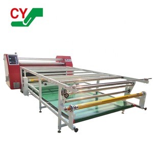 Multi functional rotary textile heat press equipment roll to roll sublimation heat press transfer machine for fabric printing