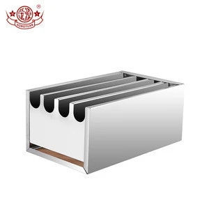 Multi-squared kitchen accessories storage holders stainless steel kitchen knife holder