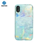 Multicolour Tpu Mobile Phone Accessories For Iphone Xs Plus Marble Case