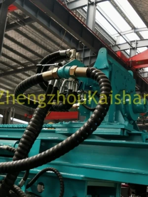 Multifunction well drilling rig 300 meter KW350 with Winch Foam Pump Welder 6m length drill rod