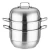 Import Multifunctional stainless steel food pot vegetable cooking steamer with Double Boiler from China