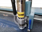 Multilayer PVC Garment Manufacturing CNC Router Template Cutting Machine