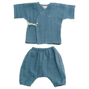 muslin cotton spandex baby romper 95% organic cotton 5%spandex for new born baby cloth dress