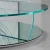 Import N781 Italia Round Glass Coffee Table, Glass Cutting Dinning Table Glass End Table from China