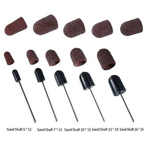 Nail Dedicated Sanding Grinding Drum Head Polisher Sand Mandrels Nail Drill Rotary Manicure Pedicure Tool
