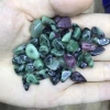 Natural Ruby/Epidote Quartz Crystal Gravel Tumbled Stone Semi-Precious Stone Crafts