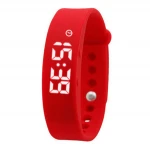 New 3D W5P LED Display Light Silica gel Sports Gauge Fitness Bracelet Pedometers Smart Step Tracker Pedometer 6 Function Color