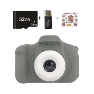 New 8 million pixel single camera with TF card/card reader/cartoon sticker Childrens birthday gift camera Camera For Kids