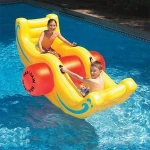 NEW adults cheap inflatable floating sun pleasure water swimming pool island lounge chair water sports    HOT SALE
