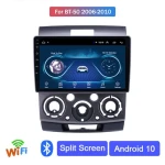 New arrival 10 Inch Android car dvd player mirror link/FM/navigation & gps 1 din android car radio for Mazda BT50 2006-2010