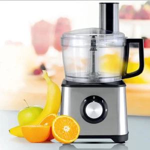 New design 10 in 1 Stainless steel housing multi-functional Food Processor