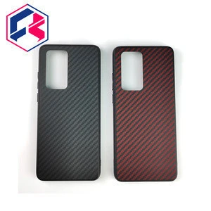 New design 2020 aramid Carbon Fiber+TPU phone cases for Huawei P40 phone Protection