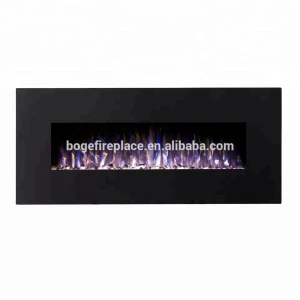 new design China wall mounted multi color electric fireplace
