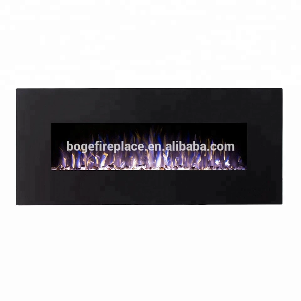new design China wall mounted multi color electric fireplace