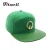 Import New Design Custom 3D Metal Logo Gold Plate Flat Leather Snapback Caps Hats from China