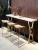 Import new design fashionable long high industrial vintage restaurant kitchen wood slab  Bar Furniture Home Bar Tables from China