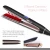 Import New Design Professional Hair Straightener 2 In1 Titanium 1 Inch Plate Hair Flat Iron Private Label Flat Iron from China