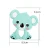 Import New design Silicone Animal Koala Teether toy Baby Teething Toy BPA Free Baby Silicone Teether from China